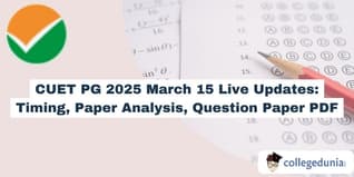 CUET PG 2025 March 15 Live Updates: Exam Ends, Paper Analysis and Question Paper PDF Out